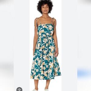 Roxy Nowhere To Hide Midi Beach Dress Size S